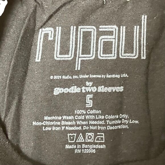 Rupaul T-Shirt Mens S Black Rainbow Colorful Drag Queen Con Pride LGBTQ Fun - Picture 4 of 9